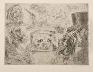 Musiciens Fantastiques by James Ensor