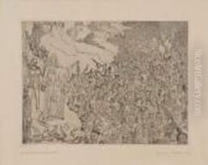 La Multiplication Des Poissons by James Ensor