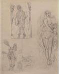 Personnages by James Ensor