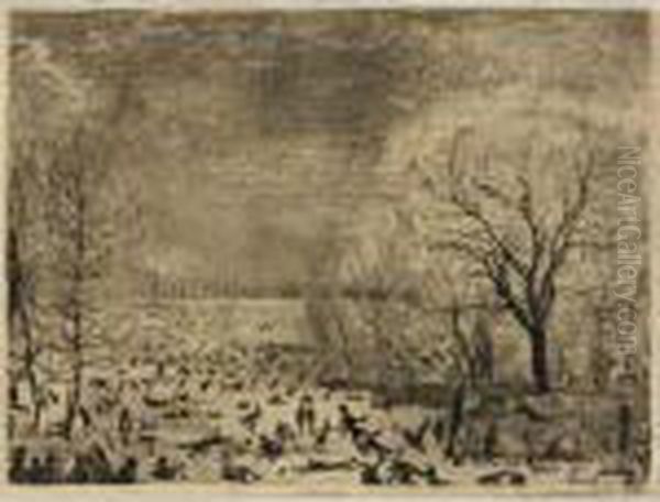 Les Patineuers - view 1