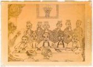 Les Bons Juges by James Ensor