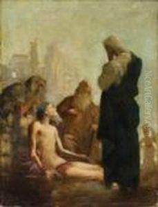 Job And His Friends by James Ensor
