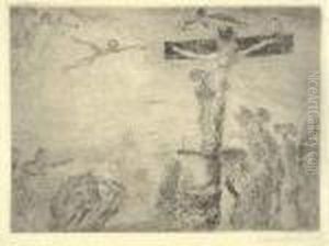 Le Christ Tourmente Par Les Demons by James Ensor