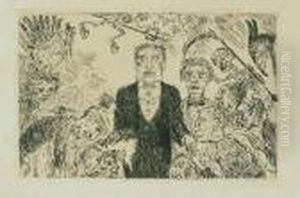 L'orgeuil - De Hoogmoed by James Ensor