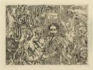 Demons Me Turlupinant (t., E. 92) by James Ensor