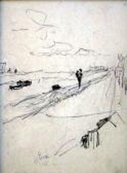 Paysage Dâ€šostende Et Personnages - view 1