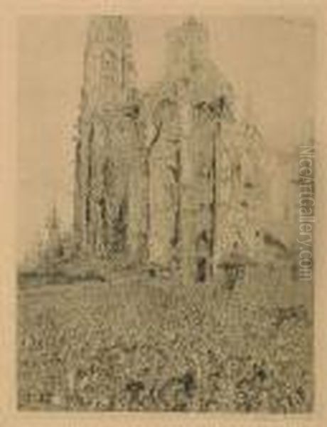 La Cathedrale (2ieme Planche) (1896) - view 1