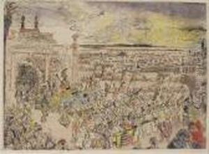 Triomphe Romain (1889) by James Ensor