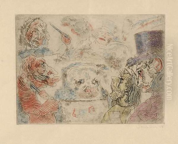 Musiciens Fantastiques (1888) - view 1