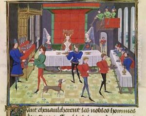 The Marriage of Renaud of Montauban and Clarisse by Loyset Liedet