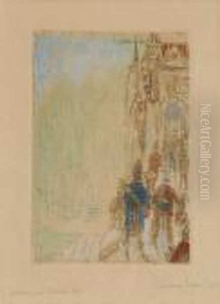 Menu Pour Charles Vos (1896) - view 1