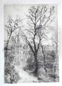 Sentier A Groenendael by James Ensor