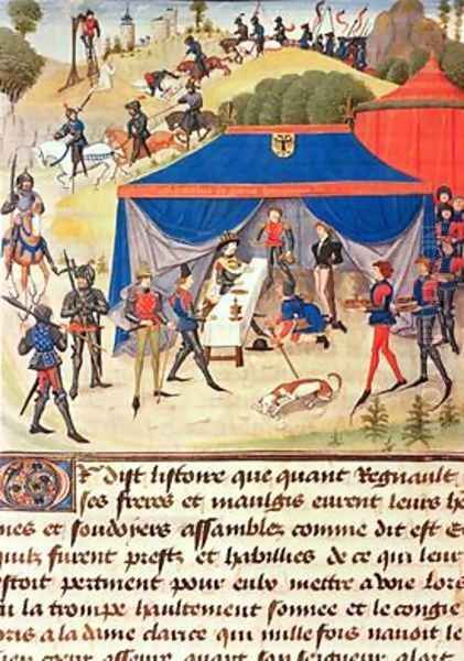 Renaud de Montauban and Charlemagne 742-814 - view 1