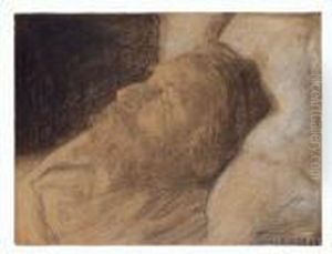 Le Pere Mort. - Mijn Dode Vader by James Ensor