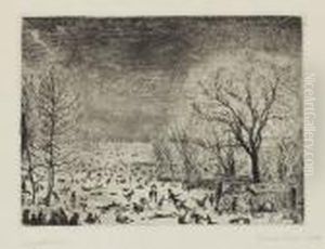 Les Patineurs by James Ensor