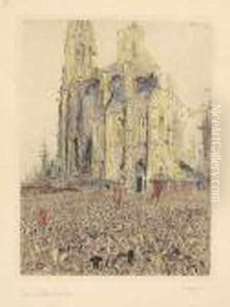 La Cathedrale (1896) 2e Plaat - view 1