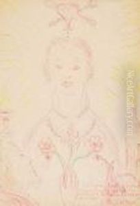 Madame Helene En Zelfportret (1939) by James Ensor