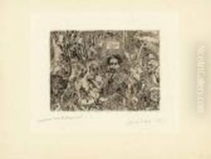 Demons Me Turlupinant. 1895. by James Ensor