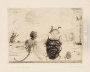 Insectes Singuliers (1888) by James Ensor