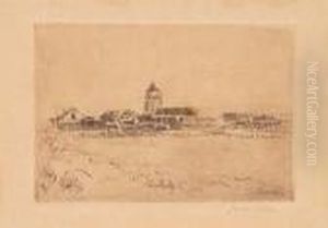 Petite Vue De Mariakerke (1887) 1e Plaat Petite Vue De Mariakerke (1887) 1e Plaat