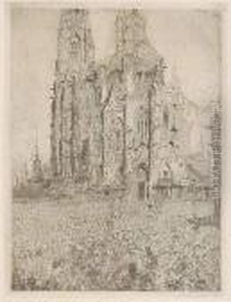 La Cathedrale (1886) (1ste Plaat) - view 1