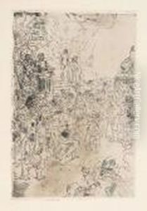 Le Christ Insulte (1886) by James Ensor