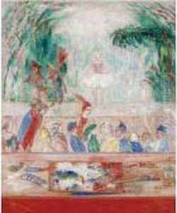 Property From A Private European Collection
Rayons De Palette by James Ensor