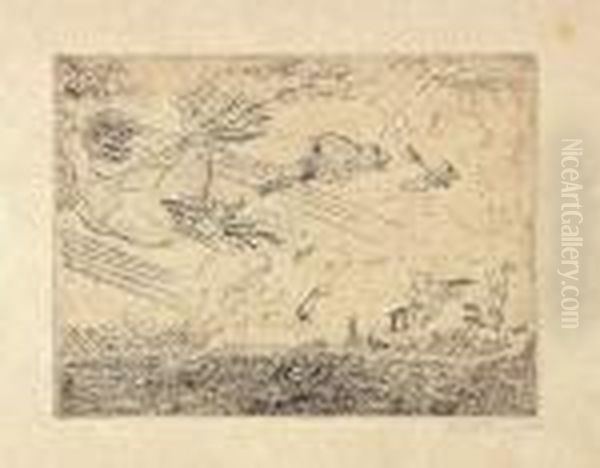 Sorciers Dans La Bourrasque (1888) - view 1