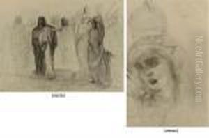 Scene Biblique (recto) Scene Biblique (recto)