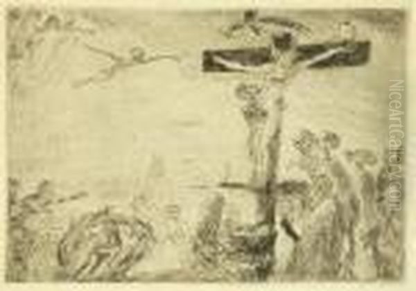 Christ Tourmente Par Les Demons - view 1