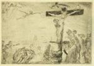 Christ Tourmente Par Les Demons by James Ensor