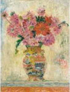 Dahlias by James Ensor