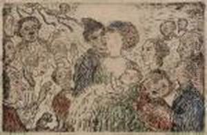L'envie, From Les Peches Capitaux by James Ensor