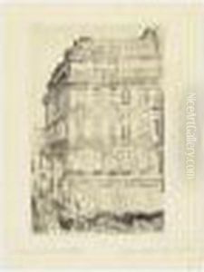 Maison Du Boulevard Anspach by James Ensor
