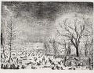 Les Patineurs by James Ensor