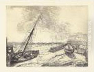 Barques Echouees by James Ensor