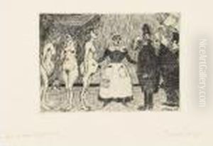 Les Vieux Polissons by James Ensor