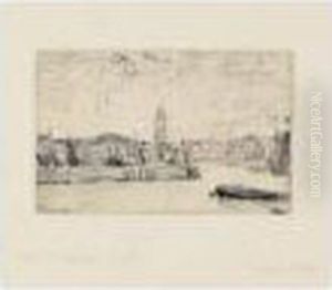 Vue D'ostende A L'est by James Ensor