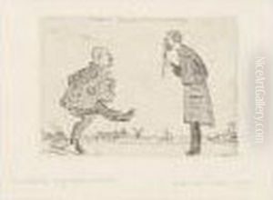 Fridolin Et Gragapanca D'yperdamme by James Ensor