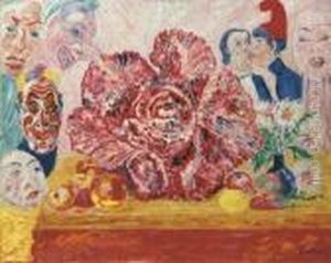 Chou Rouge Et Masques