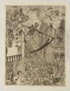 Death Pursuing The Flock Of Humans (e. 106) by James Ensor