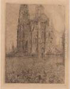 The Cathedral (t. 105) by James Ensor