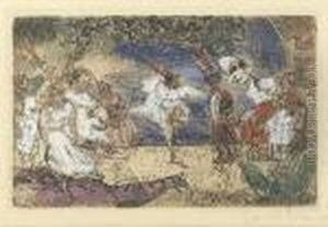 Le Bal Fantastique by James Ensor