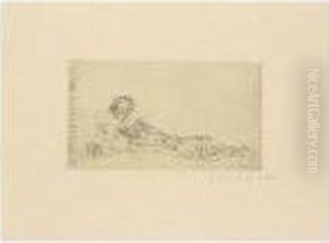 Mon Portrait En 1960 (elesh 34.ii) by James Ensor