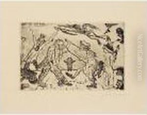 La Colere (e. 126.ii) by James Ensor