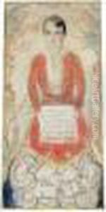 A Mme Elsa Steyns. by James Ensor