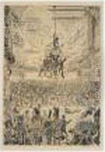 La Vengeance De Hop-frog (e.115; T.112) by James Ensor