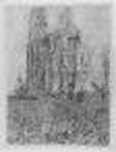 La Cathedrale (second Version) (elesh 107) by James Ensor