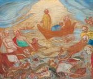 La Peche Miraculeuse - The Miraculous Draught by James Ensor