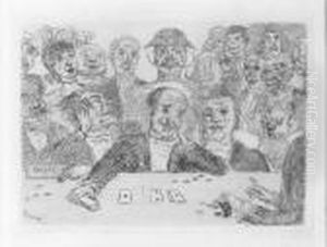 The Gamblers by James Ensor